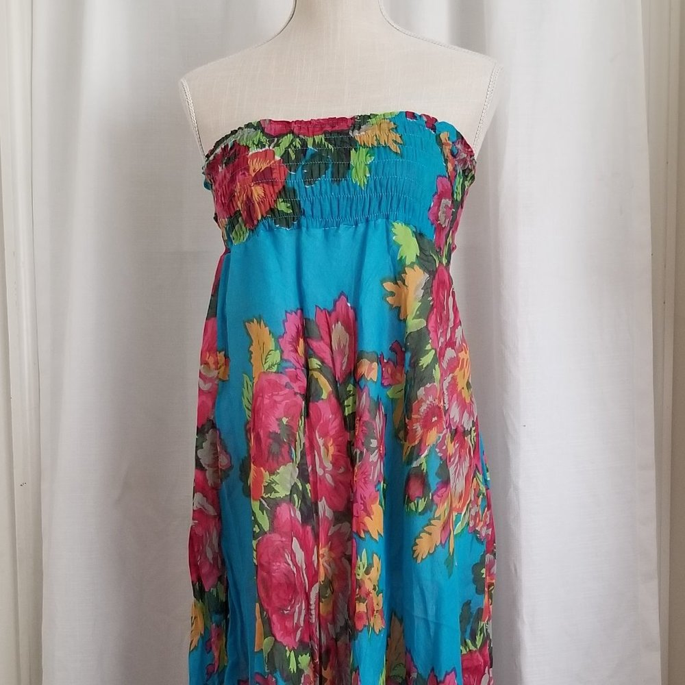 Tropical Floral Dress